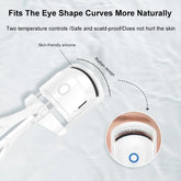 Eyelash Curler Portable Electric Heated Comb - Swefashionstore