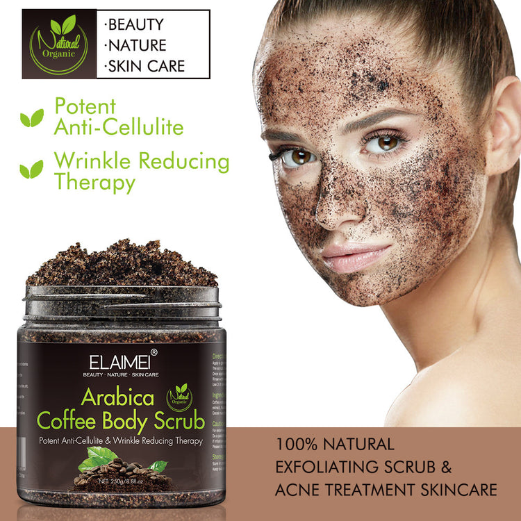 Coffee exfoliating body scrub - Swefashionstore
