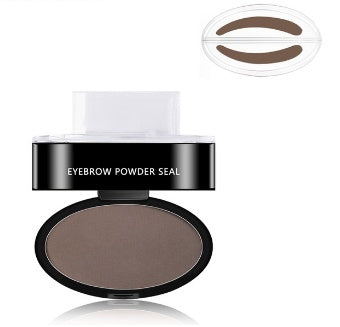 Eyebrow Powder Stamp Tint Stencil Kit Cosmetics - Swefashionstore