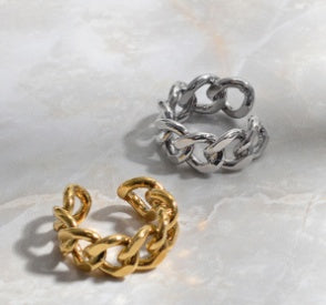 MODISCHE Ringkette mit einzigartigem DESIGN
