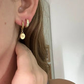 Summer All-match Ear Button Non-fading High-grade Earrings - Swefashionstore