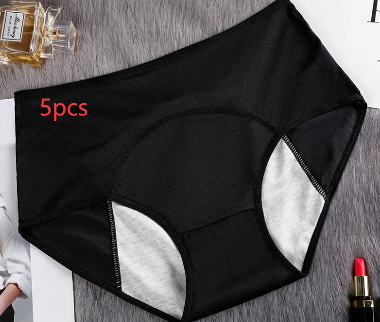 5PCS Menstrual Underwear Women Leak Proof Panties - Swefashionstore