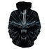 All kinds of fancy scary skull print hoodies - Swefashionstore