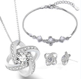 LIMITED EDITION 925 Sterling Silver Necklace For Women - Swefashionstore