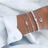 BESTSELLER BEAD Chain Bracelet SET Anklet - Swefashionstore