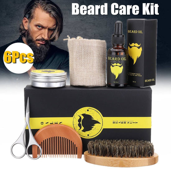 Sage Beard Care Kit (6-piece set) - Swefashionstore