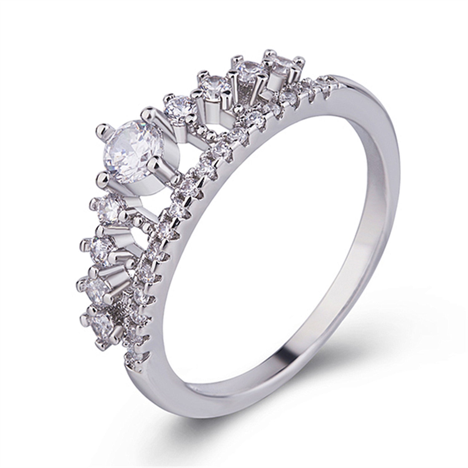 Micro-set crown ring - Swefashionstore