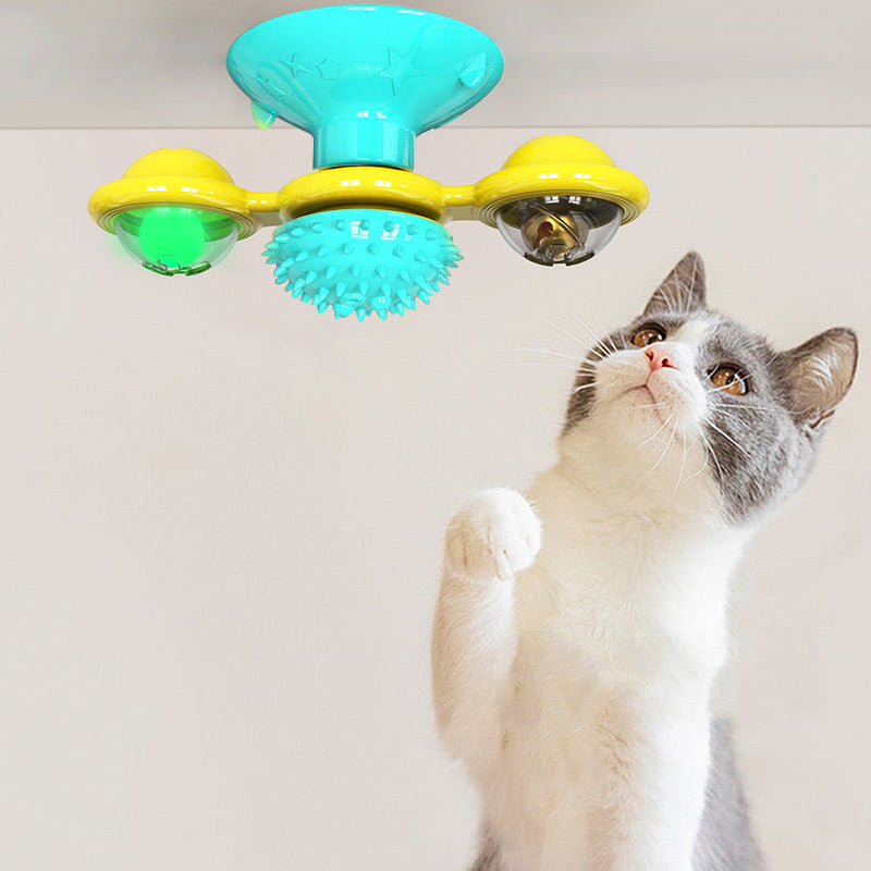 Cat Rotating Windmill