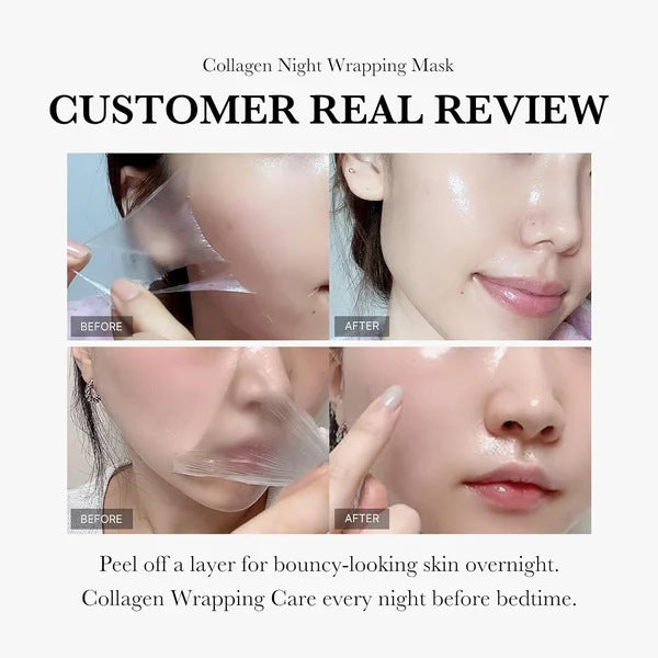 Face Night Mask Collagen Wrapping Mask For Skin Care