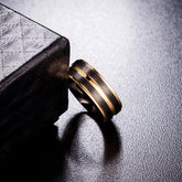 Titanium Jewelry Supply man ring - Swefashionstore