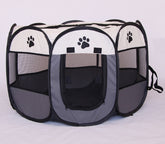 Fast folding octagonal pet fence Great for outdoor dogs - Swefashionstore