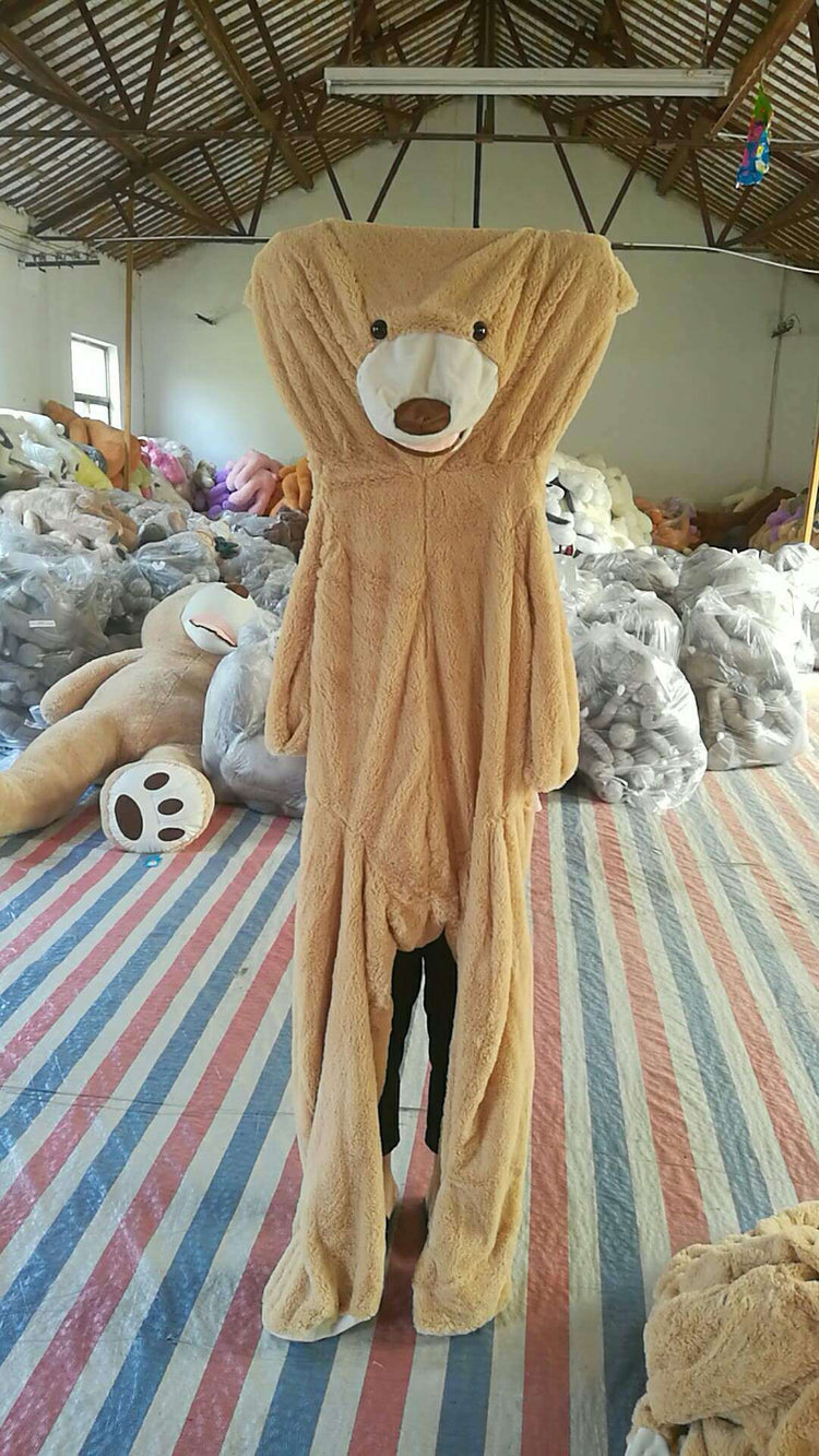 Giant Teddy Bear Plush Toy Huge Soft Toys Leather Shell - Swefashionstore
