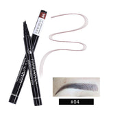 Four-head Eyebrow Pencil Liquid Eyebrow Pencil Tattoo Eyebrow Pencil Eyebrow Pencil 4-head Eyebrow Pencil Four-jaw Eyebrow Pencil - Swefashionstore