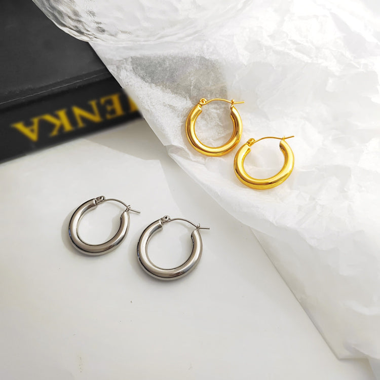 Gold Plated Vintage European MAYSU Ring Earrings - Swefashionstore