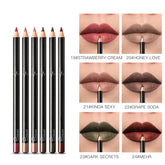 36 Color Lip Liner Waterproof Non-smudge Nude Color - Swefashionstore