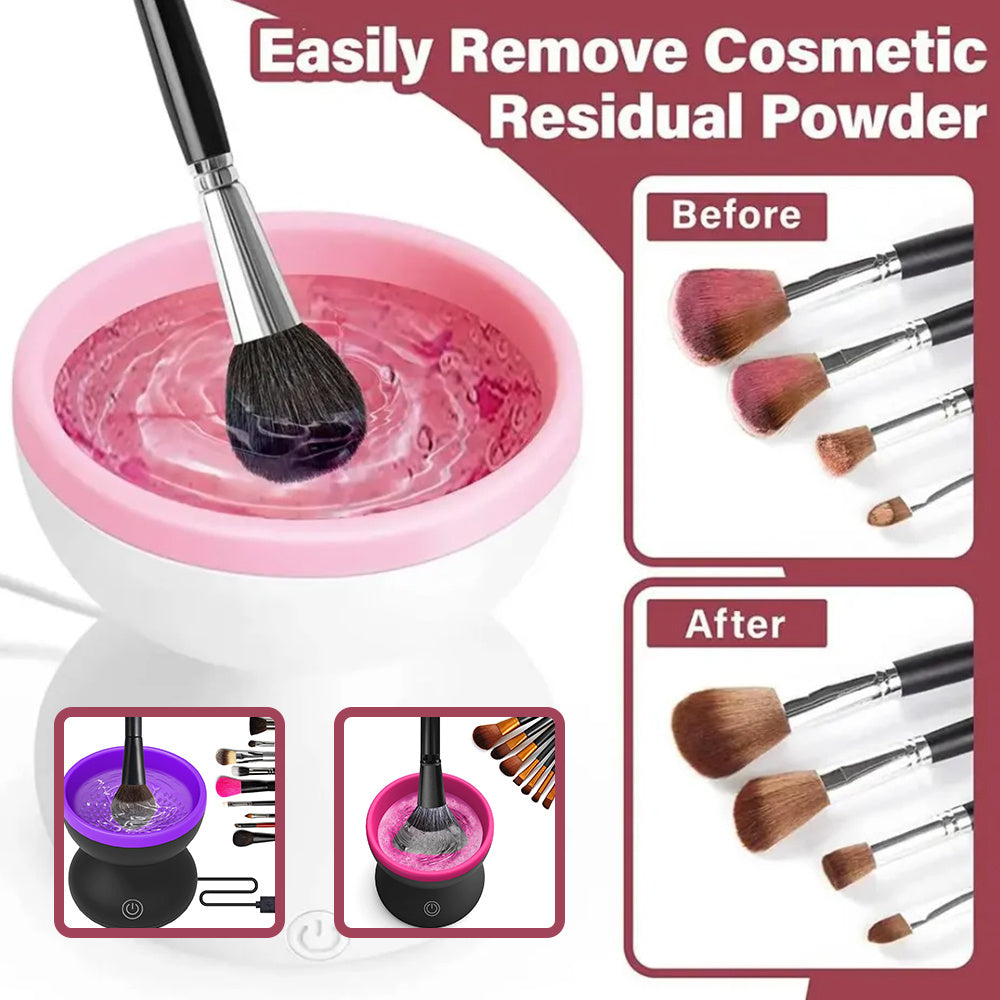 Electric Makeup Brush Cleaner Machine Portable Automatic USB - Swefashionstore
