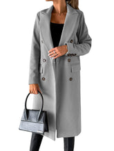 Long Sleeve Lapel Fashion Coat - Swefashionstore