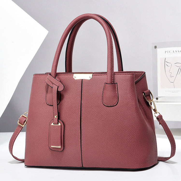 Women PU Leather Handbags Ladies Large Capacity Tote Bag Female Square Shoulder Bags New Fashion Crossbody Bags - Swefashionstore