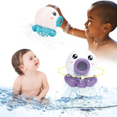 OCTOPUS Fountain Bath Toy Water JET Rotating Shower Bathroom Toy - Swefashionstore