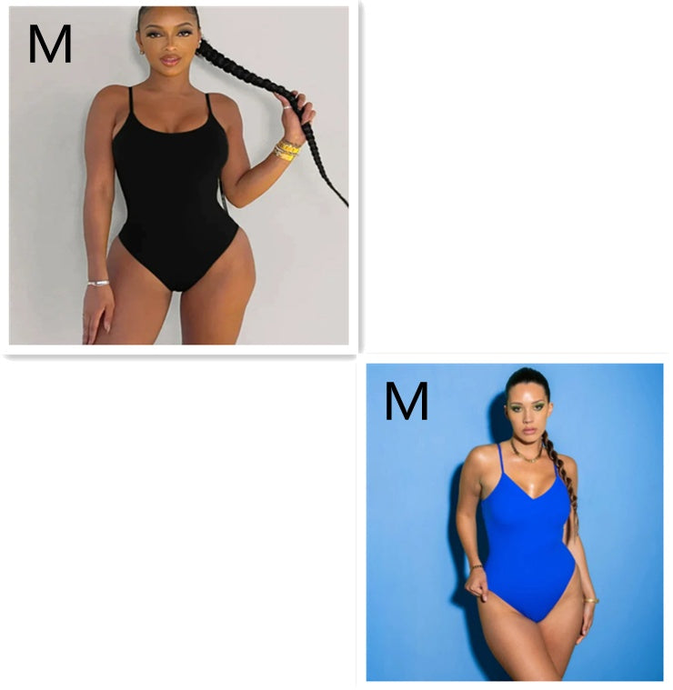 Summer Bikini Backless One-piece Swimsuit Womens Clothing