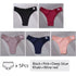 5Pcs Set Women Panties Cotton Underwear M-XL Comfo - Swefashionstore