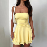 Y2K Tube-top Short Dress - Swefashionstore