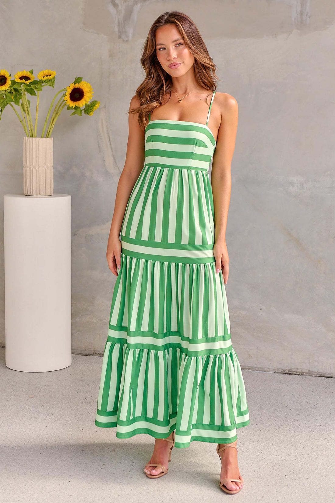 Summer Long Dress With Pockets