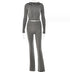 Hoodie Suit Women Long Pants Set - Swefashionstore