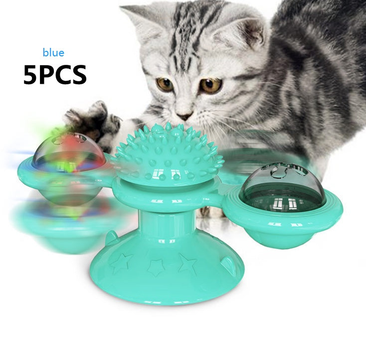 Cat Rotating Windmill