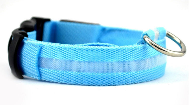 Nylon LED Pet Dog Luminous Collar - Swefashionstore