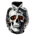 All kinds of fancy scary skull print hoodies - Swefashionstore