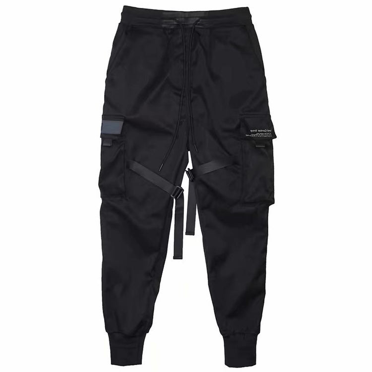 New Ribbons Harem Joggers Men Cargo-Pants - Swefashionstore