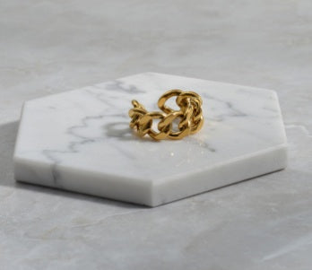MODISCHE Ringkette mit einzigartigem DESIGN