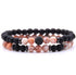 BESTSELLER ZIRCON Bracelet 6mm Natural STONE Beaded - Swefashionstore
