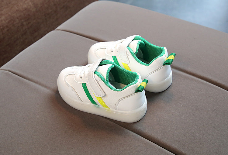 Kimmy White LED Sneakers Shoes - Swefashionstore