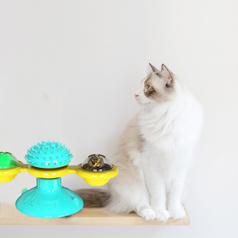 Cat Rotating Windmill
