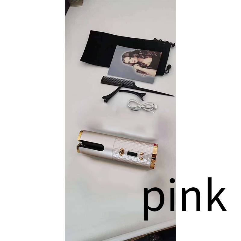 NEW Curling Iron USB Wireless Multifunctional Charging Curler