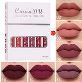 6 Boxes Of Matte Non-stick Cup Waterproof Lipstick - Swefashionstore