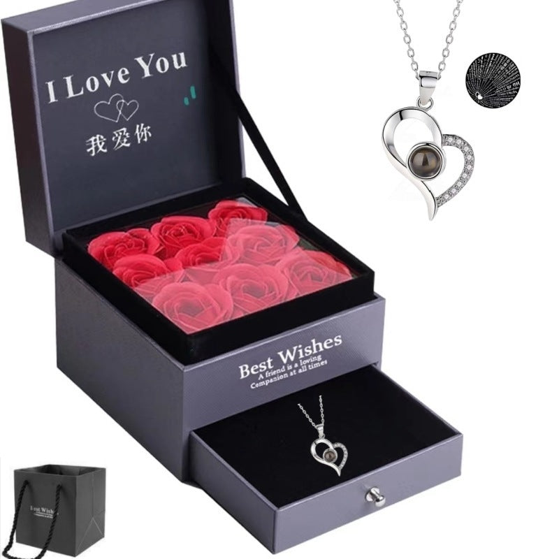 Necklace 100 Languages I Love You Projection - Swefashionstore