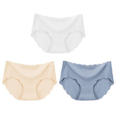 3Pcs Seamless Underwear Silk For Women Panties Lingerie Sexy - Swefashionstore