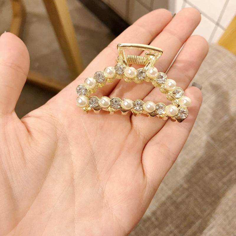 Luxury Pearl Rhinestone Grip - Swefashionstore