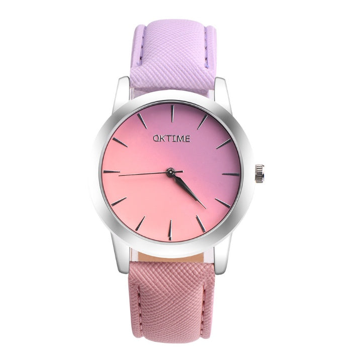 RETRO Regenbogen Design Uhr ANALOG Quarz Uhr