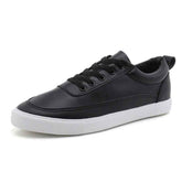 White Shoes for Men: Breathable Four Seasons Footwear for Teenagers in Pure White - Swefashionstore
