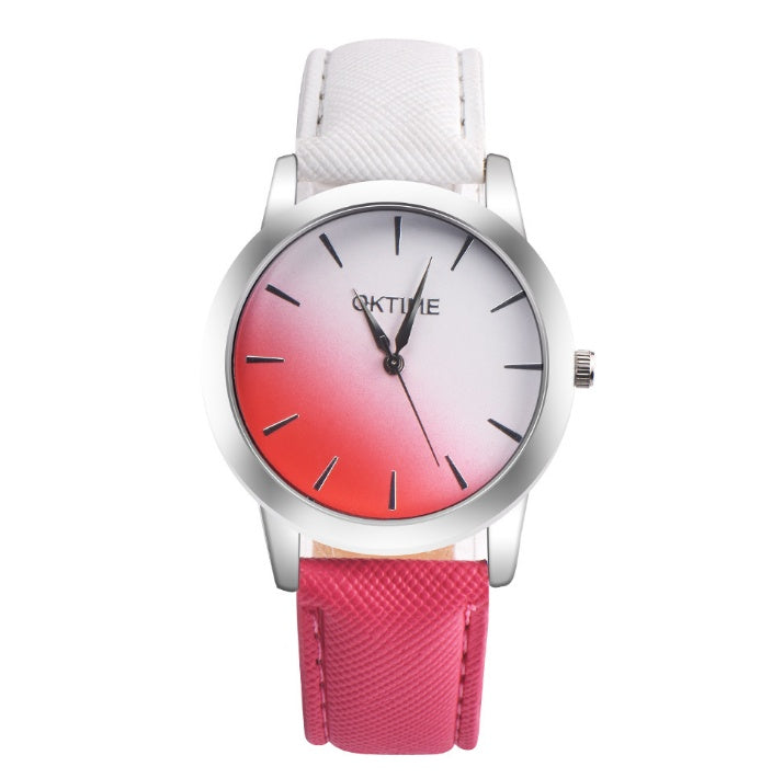 RETRO Regenbogen Design Uhr ANALOG Quarz Uhr