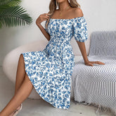 Summer Fashion Ruffles Dresses Women&