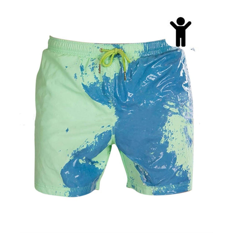 Magical Change Color Beach Shorts - Swefashionstore