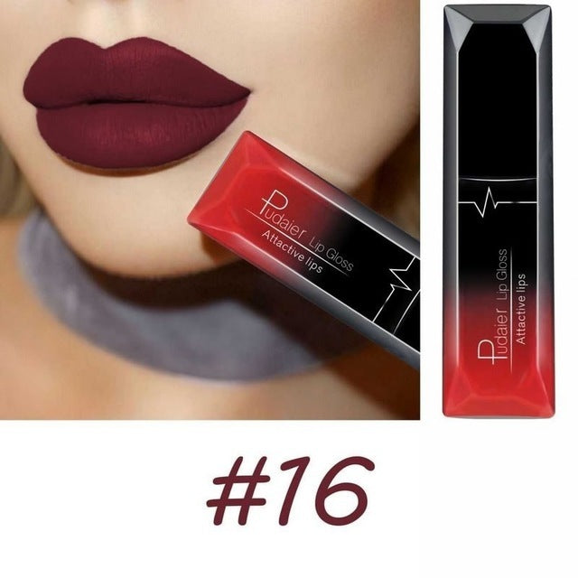 Makeup matte matte lip gloss lipstick - Swefashionstore