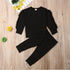Newborn Baby Boys Girls Ruffles Jumper SET - Swefashionstore