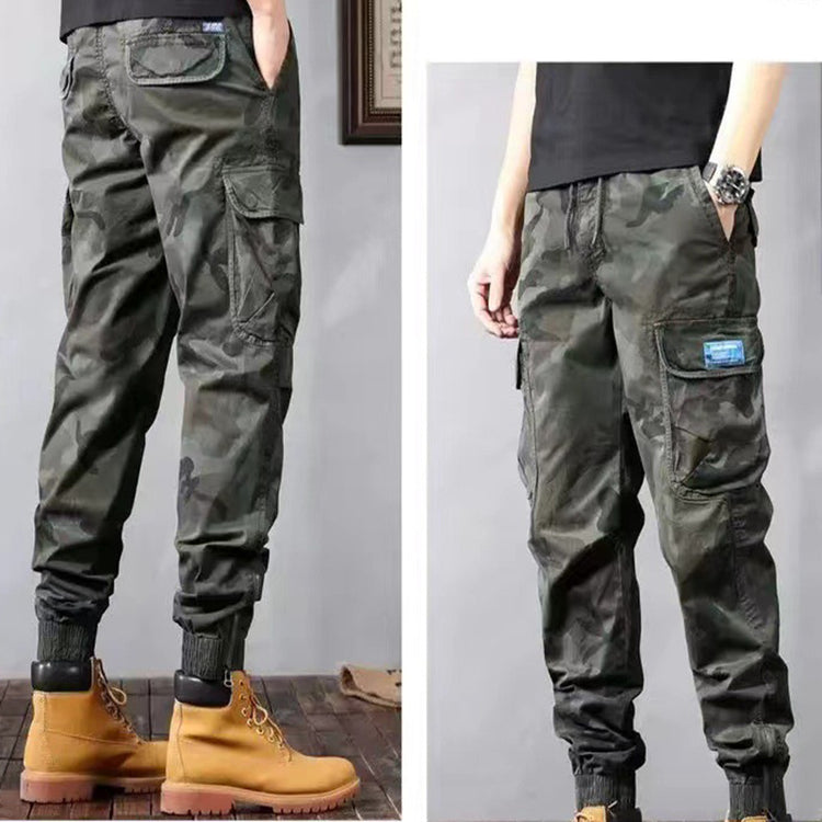Camouflage Cargo Pants Loose Fit - Swefashionstore