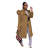 Pure Color All-match Long Trench Coat Women&